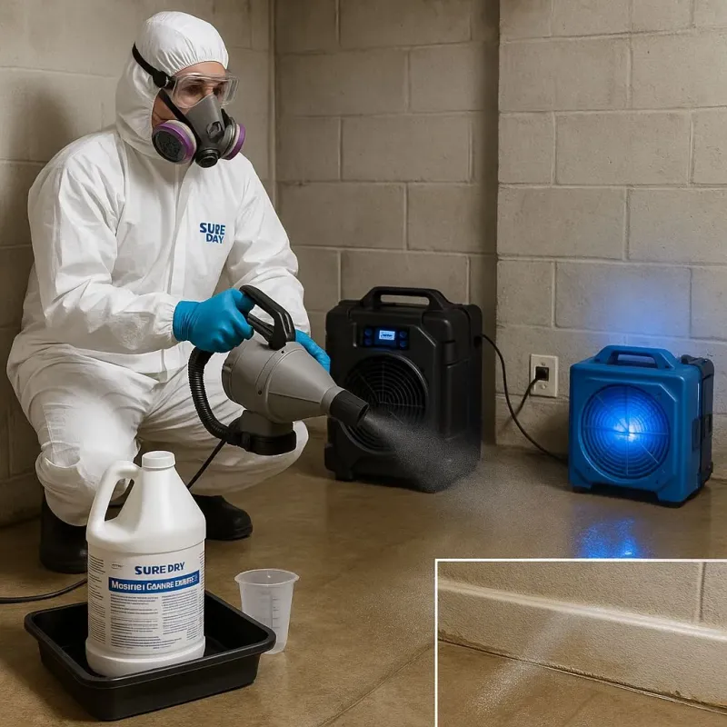 Sanitization and Odor Removal process in Greentown, IN