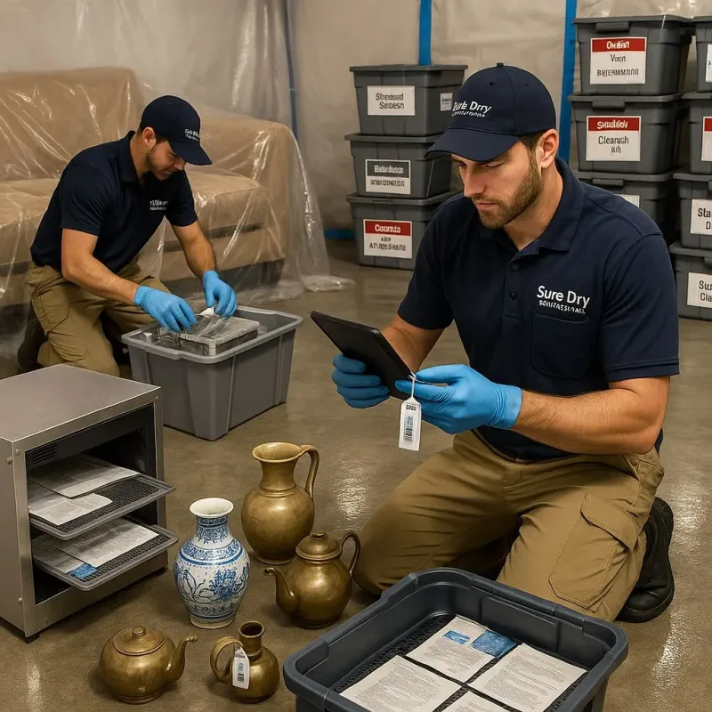 Content Protection and Restoration process in Greentown, IN