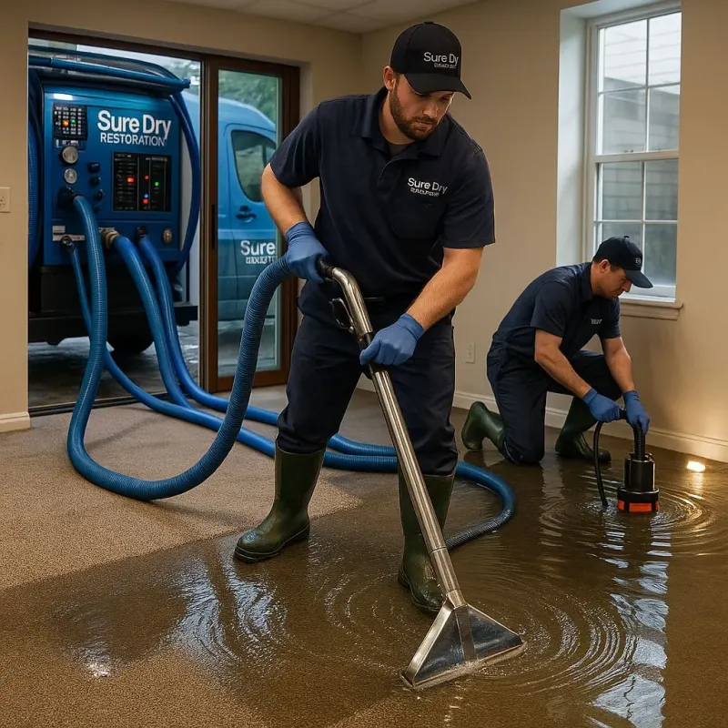 Water Extraction and Removal process in Greentown, IN